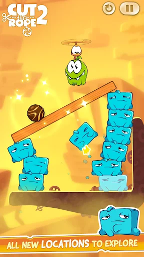 Baixar Cut the Rope 2 – Aventuras Divertidas com Om Nom Grátis - Screenshot 5