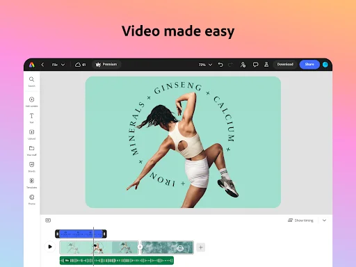 Adobe Express: Edição de Fotos e Vídeos AI – Baixe Agora Grátis - Screenshot 18
