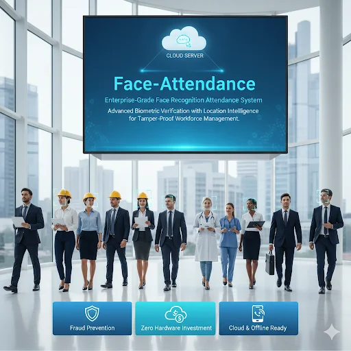 Download Mobile Face Attendance – Registro de Ponto Facial Grátis - Screenshot 7