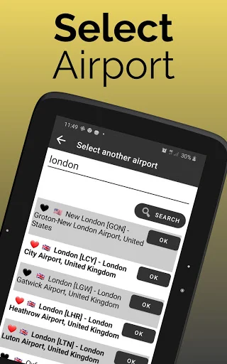 Baixar Bristol Airport Flight Info – Status de Voo em Tempo Real - Screenshot 15