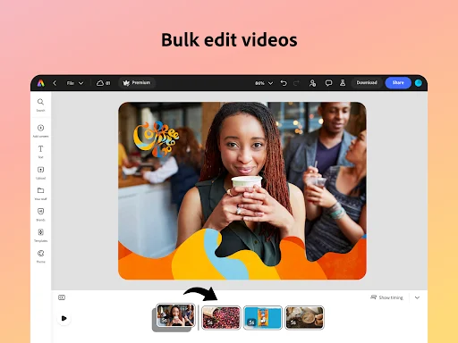 Adobe Express: Edição de Fotos e Vídeos AI – Baixe Agora Grátis - Screenshot 19