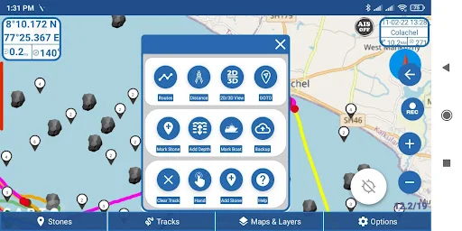 Download Kadal Map – Navegação Marinha Avançada para Pescadores - Screenshot 6
