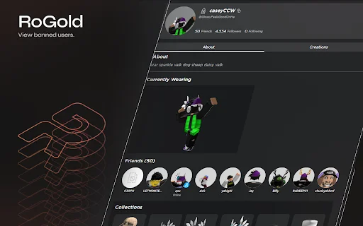 RoGold: Otimize sua Experiência no Roblox com Recursos Exclusivos - Screenshot 3