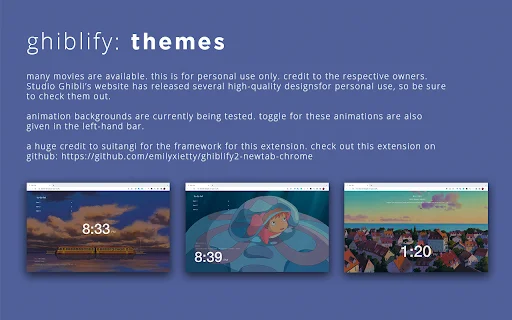 Ghiblify: Transforme sua Nova Aba com Estilo Studio Ghibli - Screenshot 5