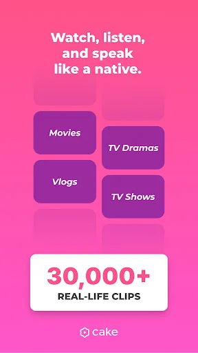 Cake: Aprenda Inglês e Coreano com BTS – Baixe Agora Grátis - Screenshot 2