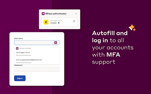 RPass: Gerenciador de Senhas Seguro para Empresas – Download - Screenshot 2