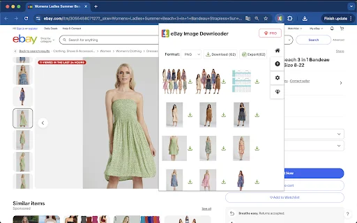 eBay Image Downloader: Baixe Fotos e Vídeos em Alta Resolução - Screenshot 2