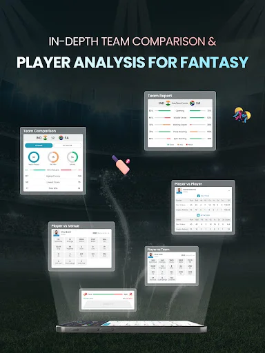 Baixar Cricket LineX Grátis – Placar ao Vivo e Resultados Rápidos - Screenshot 11
