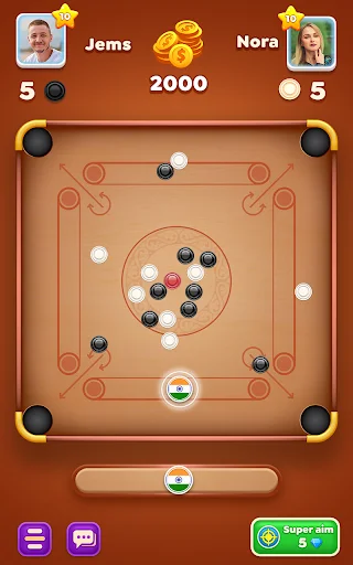 Download Carrom Cricket: Disc Pool Game – Jogo Online Grátis - Screenshot 8