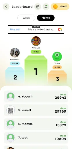 Walk Wallet: Acompanhe seus passos e ganhe recompensas agora - Screenshot 6