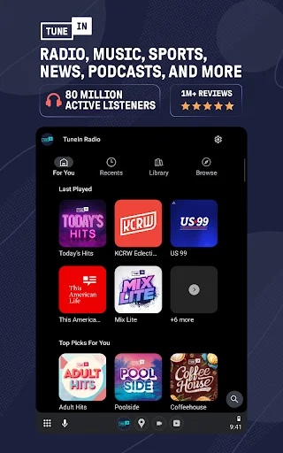 Baixar TuneIn Radio: Rádios ao Vivo, Esportes e Notícias Grátis - Screenshot 19