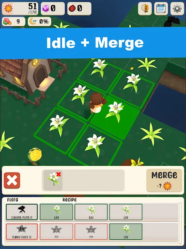 Bloom & Cinder: Merge Garden – Baixe o Jogo Relaxante Grátis - Screenshot 13